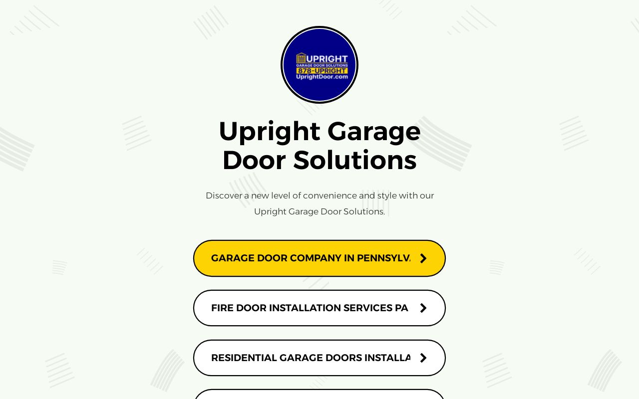 Discover a new level of convenience and style with our Upright Garage Door Solutions.